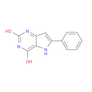 6-PHENYL-5H-PYRROLO[3,2-D]PYRIMIDINE-2,4-DIOL