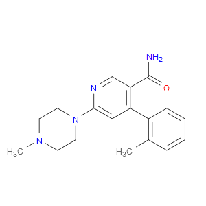 6-(4-METHYLPIPERAZIN-1-YL)-4-(O-TOLYL)NICOTINAMIDE