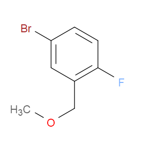 4-BROMO-1-FLUORO-2-(METHOXYMETHYL)BENZENE