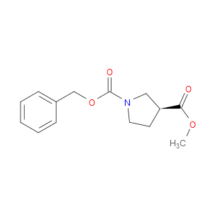 S-1-CBZ-PYRROLIDINE-3-CARBOXYLIC ACID METHYL ESTER