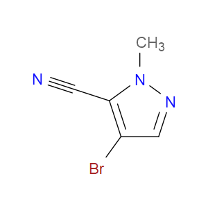 4-BROMO-1-METHYL-1H-PYRAZOLE-5-CARBONITRILE - Click Image to Close