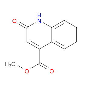 METHYL 2-OXO-1,2-DIHYDROQUINOLINE-4-CARBOXYLATE - Click Image to Close