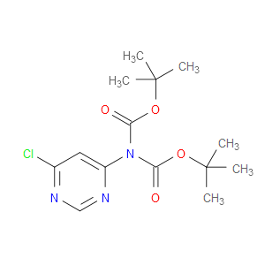 N,N-DIBOC-4-AMINO-6-CHLOROPYRIMIDINE - Click Image to Close