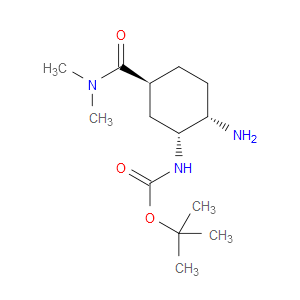 TERT-BUTYL ((1R,2S,5S)-2-AMINO-5-(DIMETHYLCARBAMOYL)CYCLOHEXYL)CARBAMATE