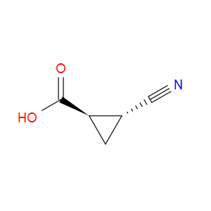 TRANS-2-CYANOCYCLOPROPANE-1-CARBOXYLIC ACID