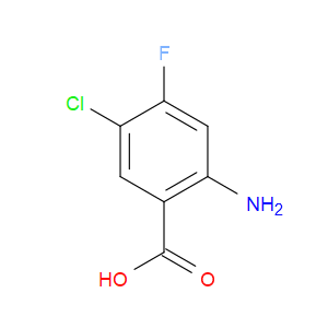 2-AMINO-5-CHLORO-4-FLUOROBENZOIC ACID - Click Image to Close