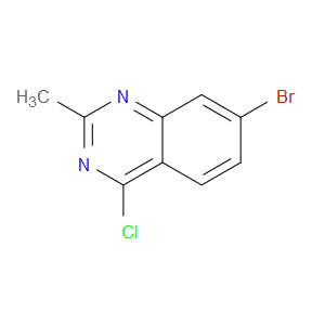 7-BROMO-4-CHLORO-2-METHYLQUINAZOLINE - Click Image to Close