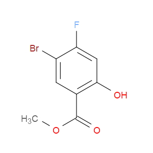 METHYL 5-BROMO-4-FLUORO-2-HYDROXYBENZOATE