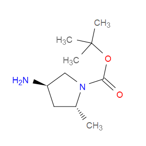 TERT-BUTYL (2R,4R)-4-AMINO-2-METHYLPYRROLIDINE-1-CARBOXYLATE
