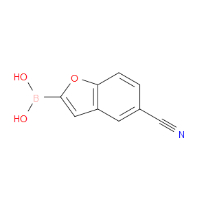(5-CYANOBENZOFURAN-2-YL)BORONIC ACID