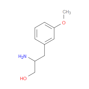 2-AMINO-3-(3-METHOXYPHENYL)PROPAN-1-OL - Click Image to Close