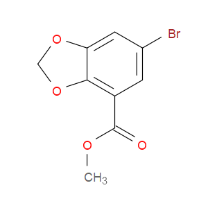 METHYL 6-BROMOBENZO[D][1,3]DIOXOLE-4-CARBOXYLATE - Click Image to Close