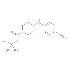 1-BOC-4-[(4-CYANOPHENYL)AMINO]-PIPERIDINE - Click Image to Close