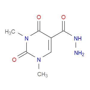 1,3-DIMETHYL-2,4-DIOXOPYRIMIDINE-5-CARBOHYDRAZIDE