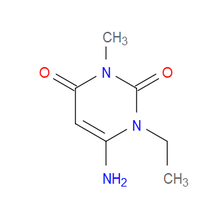 6-AMINO-3-METHYL-1-(ETHYL)-1,2,3,4-TETRAHYDROPYRIMIDINE-2,4-DIONE