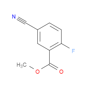 METHYL 5-CYANO-2-FLUOROBENZOATE - Click Image to Close