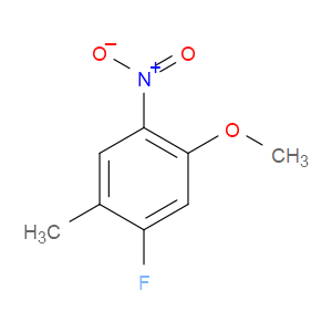 1-FLUORO-5-METHOXY-2-METHYL-4-NITROBENZENE - Click Image to Close