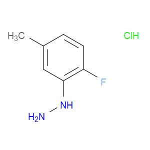 (2-FLUORO-5-METHYLPHENYL)HYDRAZINE HYDROCHLORIDE - Click Image to Close