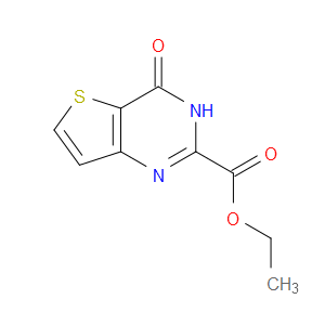 ETHYL 4-OXO-3,4-DIHYDROTHIENO[3,2-D]PYRIMIDINE-2-CARBOXYLATE - Click Image to Close