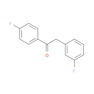 2-(3-FLUOROPHENYL)-1-(4-FLUOROPHENYL)ETHANONE