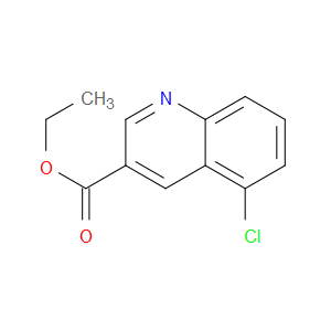 ETHYL 5-CHLOROQUINOLINE-3-CARBOXYLATE - Click Image to Close