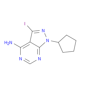 1-CYCLOPENTYL-3-IODO-1H-PYRAZOLO[3,4-D]PYRIMIDIN-4-AMINE
