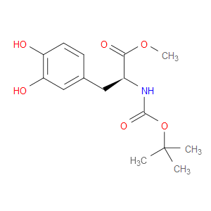 (S)-METHYL 2-((TERT-BUTOXYCARBONYL)AMINO)-3-(3,4-DIHYDROXYPHENYL)PROPANOATE - Click Image to Close