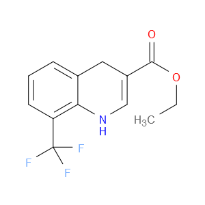 ETHYL 8-(TRIFLUOROMETHYL)-1,4-DIHYDROQUINOLINE-3-CARBOXYLATE