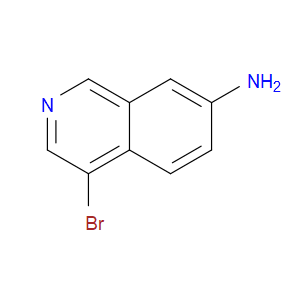 4-BROMOISOQUINOLIN-7-AMINE - Click Image to Close