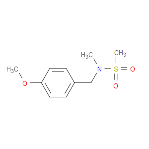 N-(4-METHOXYBENZYL)-N-METHYLMETHANESULFONAMIDE