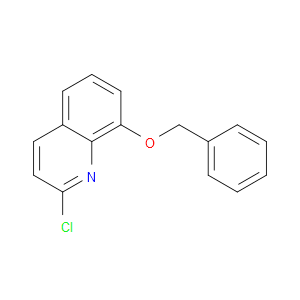 8-(BENZYLOXY)-2-CHLOROQUINOLINE