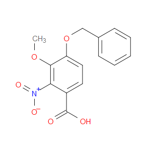 4-(BENZYLOXY)-3-METHOXY-2-NITROBENZOIC ACID