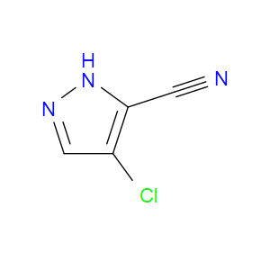 4-CHLORO-1H-PYRAZOLE-5-CARBONITRILE - Click Image to Close