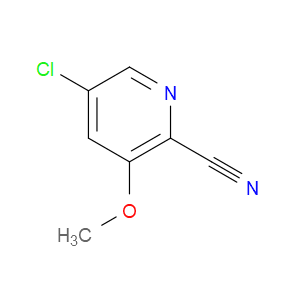5-CHLORO-3-METHOXY-PYRIDINE-2-CARBONITRILE - Click Image to Close
