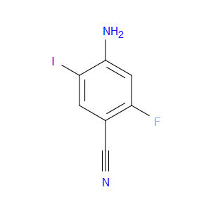 4-AMINO-2-FLUORO-5-IODOBENZONITRILE