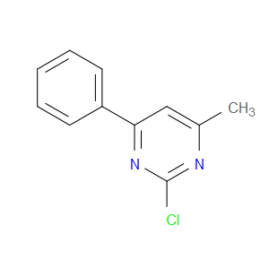 2-CHLORO-4-METHYL-6-PHENYLPYRIMIDINE - Click Image to Close