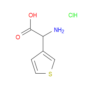 2-AMINO-2-(THIOPHEN-3-YL)ACETIC ACID HYDROCHLORIDE - Click Image to Close