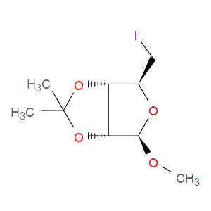 (3AS,4S,6R,6AR)-4-(IODOMETHYL)-6-METHOXY-2,2-DIMETHYLTETRAHYDROFURO[3,4-D][1,3]DIOXOLE