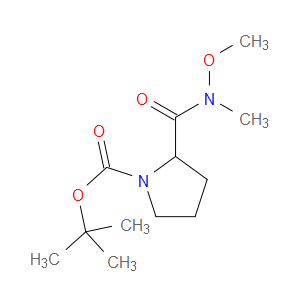 1-BOC-2-[METHOXY(METHYL)CARBAMOYL]PYRROLIDINE