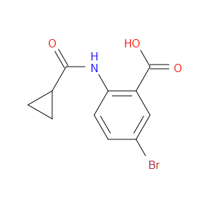 5-BROMO-2-[(CYCLOPROPYLCARBONYL)AMINO]BENZOIC ACID