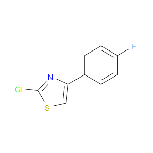 2-CHLORO-4-(4-FLUOROPHENYL)-1,3-THIAZOLE - Click Image to Close