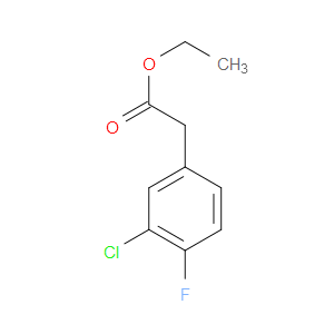 ETHYL 2-(3-CHLORO-4-FLUOROPHENYL)ACETATE