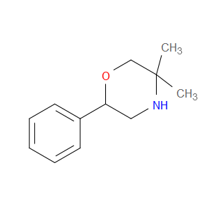 5,5-DIMETHYL-2-PHENYLMORPHOLINE
