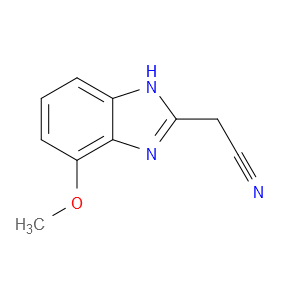2-(CYANOMETHYL)-4-METHOXYBENZIMIDAZOLE