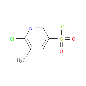 6-CHLORO-5-METHYLPYRIDINE-3-SULFONYL CHLORIDE