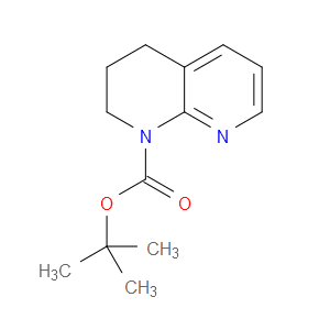 TERT-BUTYL 3,4-DIHYDRO-1,8-NAPHTHYRIDINE-1(2H)-CARBOXYLATE - Click Image to Close