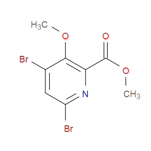 METHYL 4,6-DIBROMO-3-METHOXYPICOLINATE