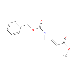 BENZYL 3-(2-METHOXY-2-OXOETHYLIDENE)AZETIDINE-1-CARBOXYLATE