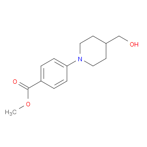 METHYL 4-(4-(HYDROXYMETHYL)PIPERIDIN-1-YL)BENZOATE