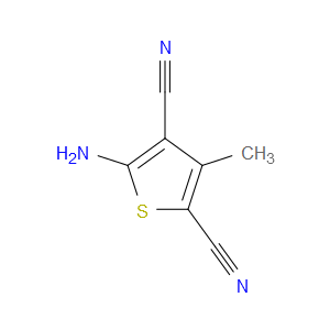 5-AMINO-3-METHYLTHIOPHENE-2,4-DICARBONITRILE - Click Image to Close
